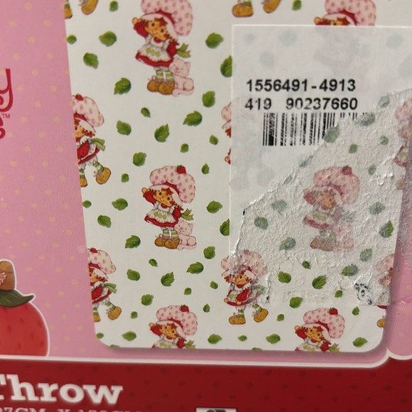 NEW Strawberry Shortcake Pumpkin Halloween AND Fall Throw Blankets Bundle - Picture 3 of 8